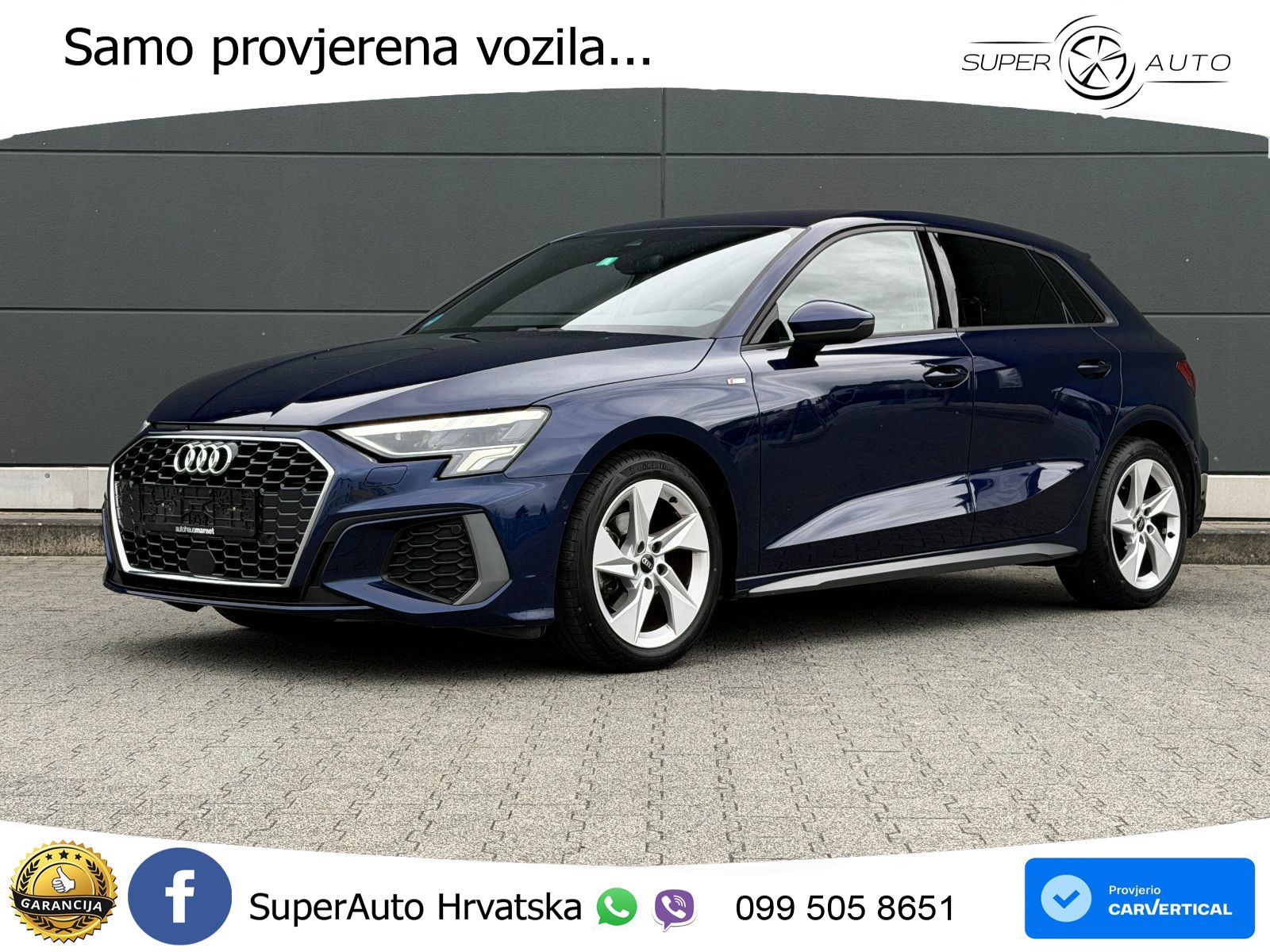Audi A3 30 TDI (116 KS) S tronic S line LED+GR SJED+ACC