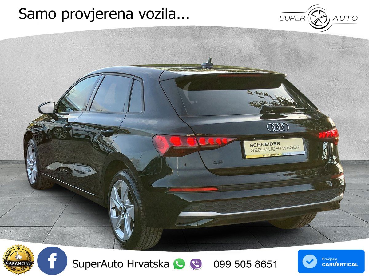 Audi A3 30 TFSI (116 KS) advanced LED+GR SJED+ACC