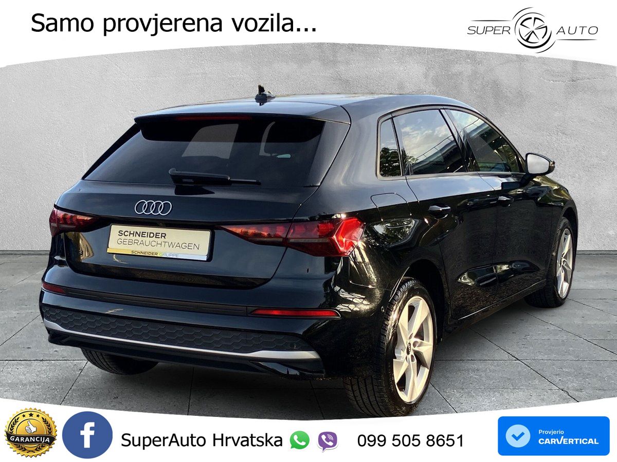 Audi A3 30 TFSI (116 KS) advanced LED+GR SJED+ACC