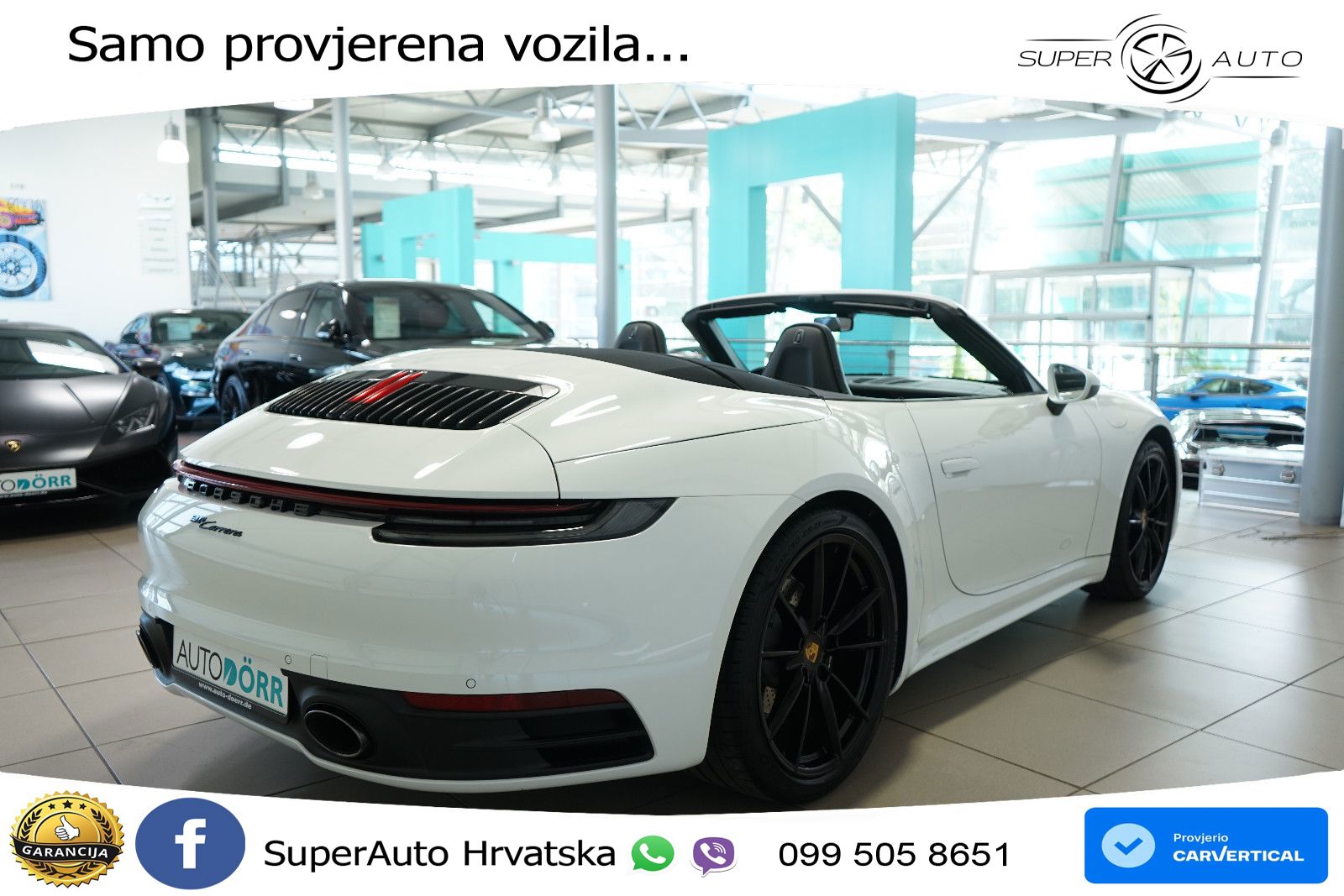 Porsche 911 Carrera Cabriolet 3.0 (385 KS) PDK LED+GR SJED+ACC