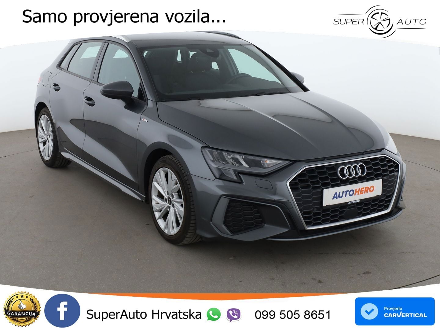 Audi A3 35 TDI (150 KS) S tronic S line LED+GR SJED+ACC