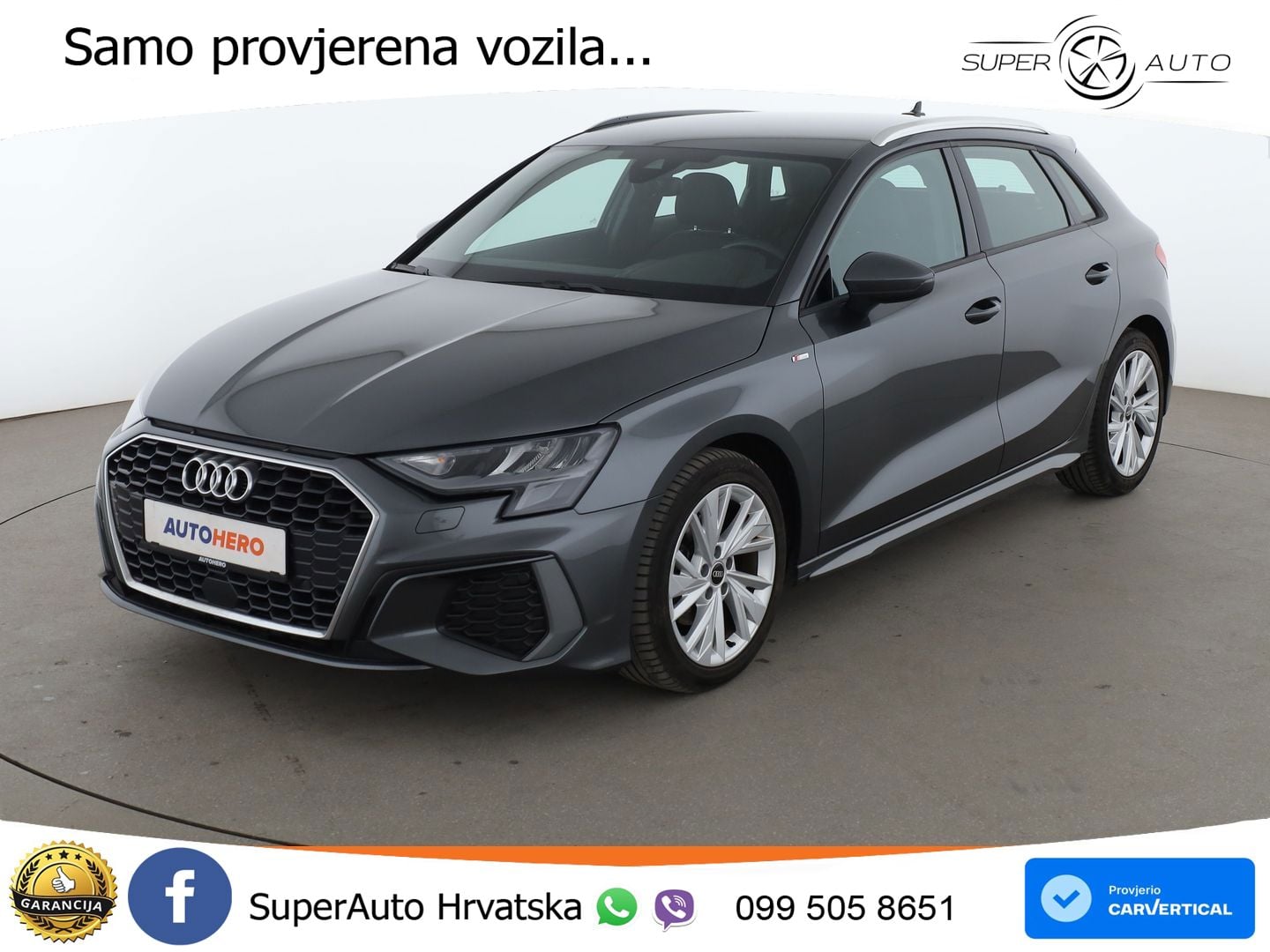 Audi A3 35 TDI (150 KS) S tronic S line LED+GR SJED+ACC