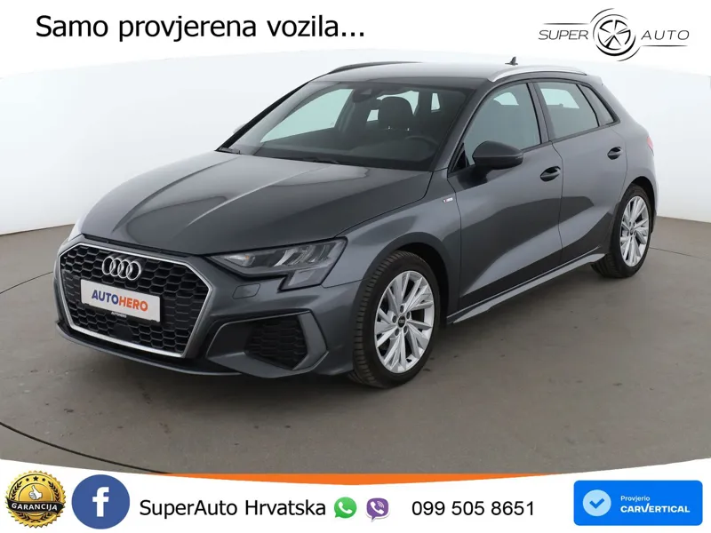 Audi A3 35 TDI (150 KS) S tronic S line LED+GR SJED+ACC
