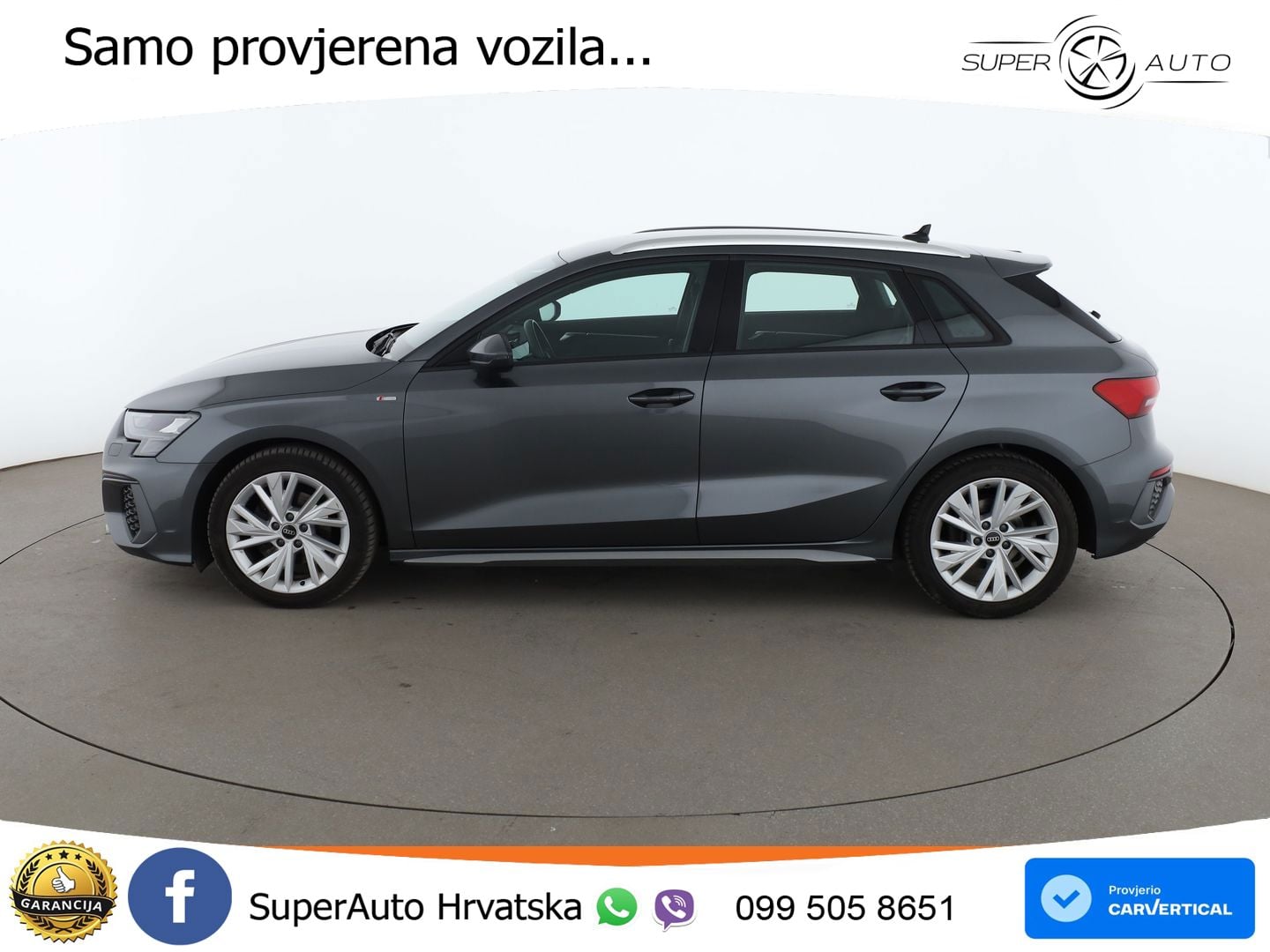 Audi A3 35 TDI (150 KS) S tronic S line LED+GR SJED+ACC