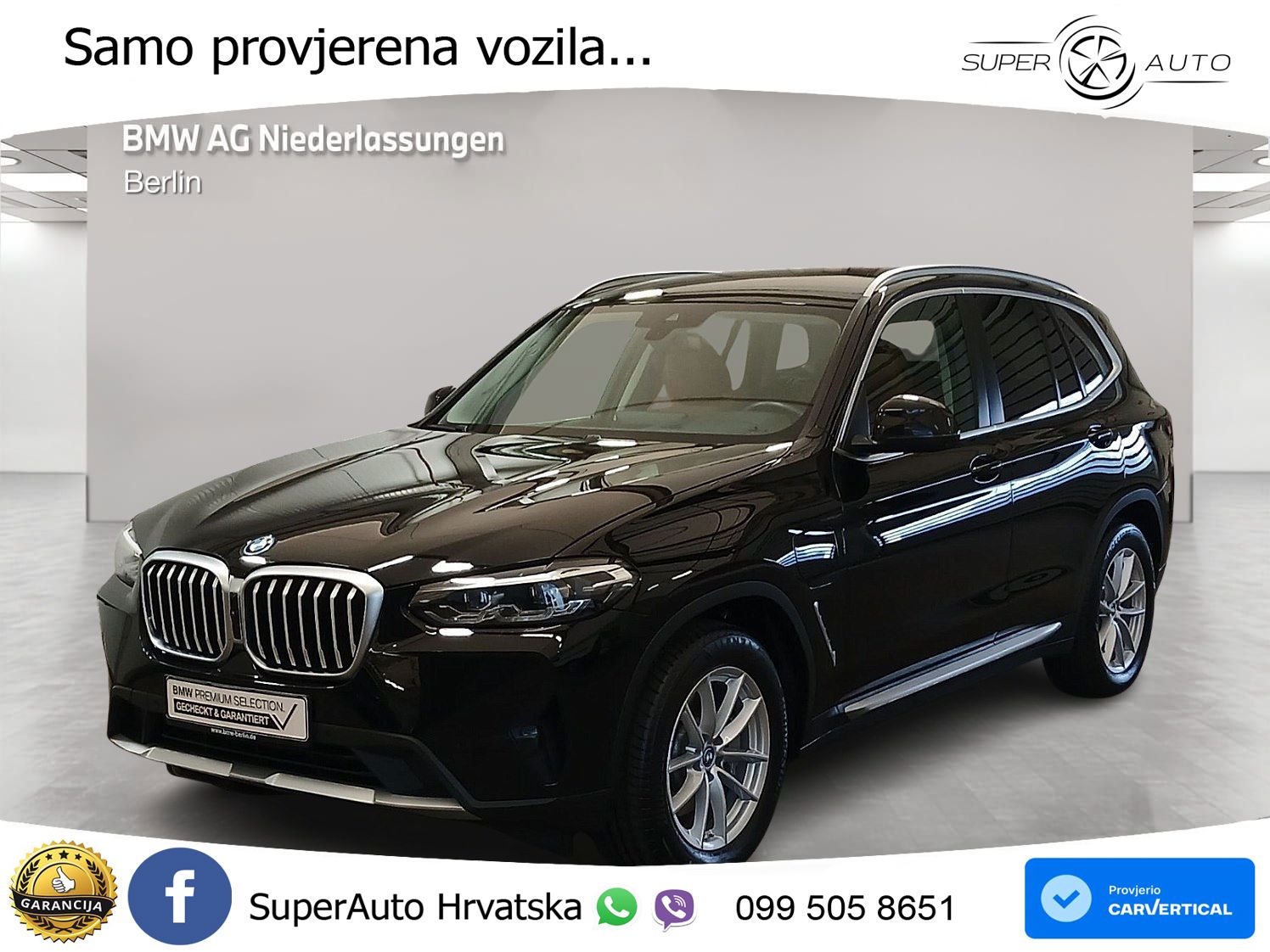 BMW X3 30e xDrive Steptronic