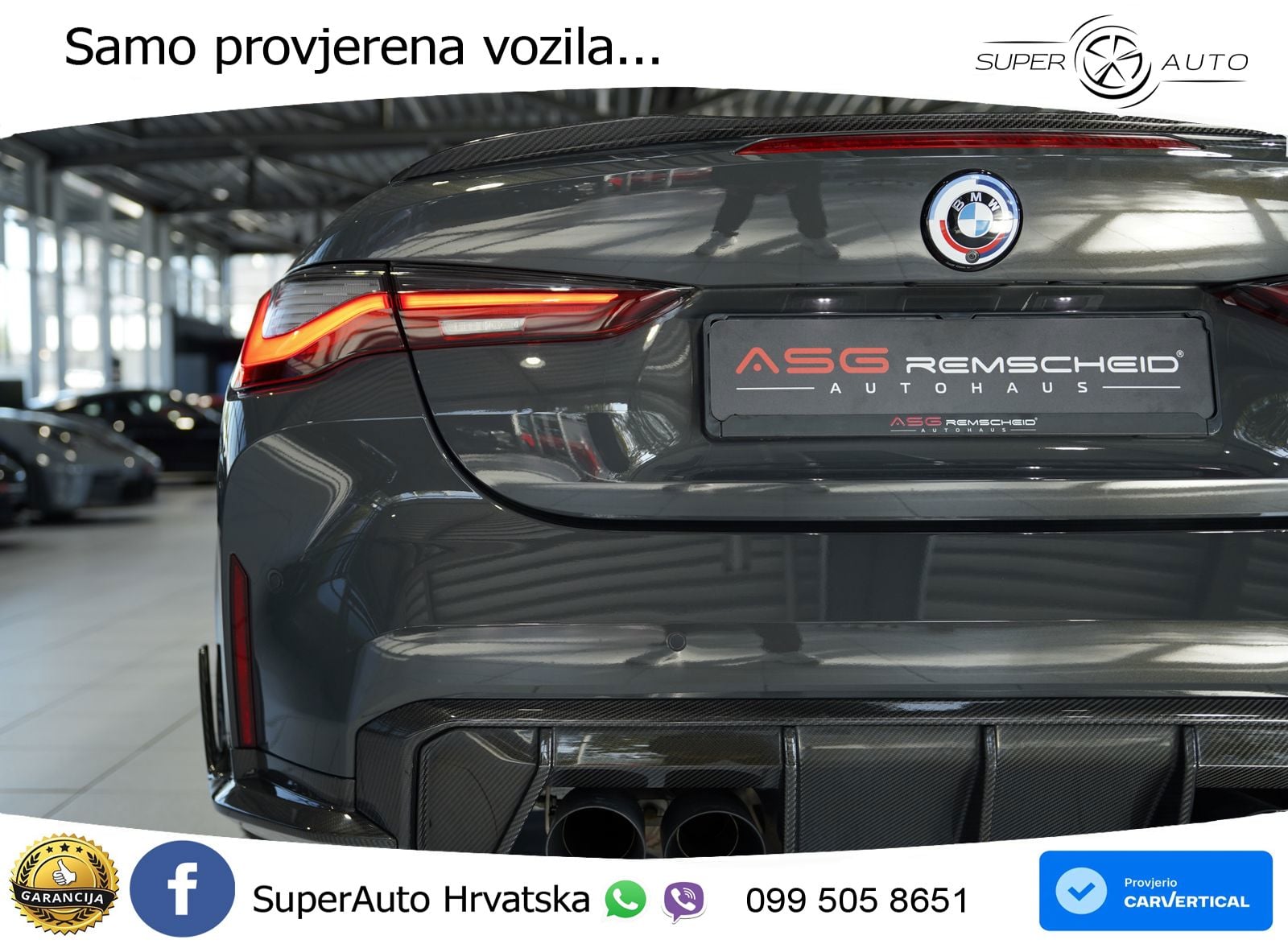 BMW M4 Competition 3.0 (510 KS) Steptronic LED+GR SJED+ACC
