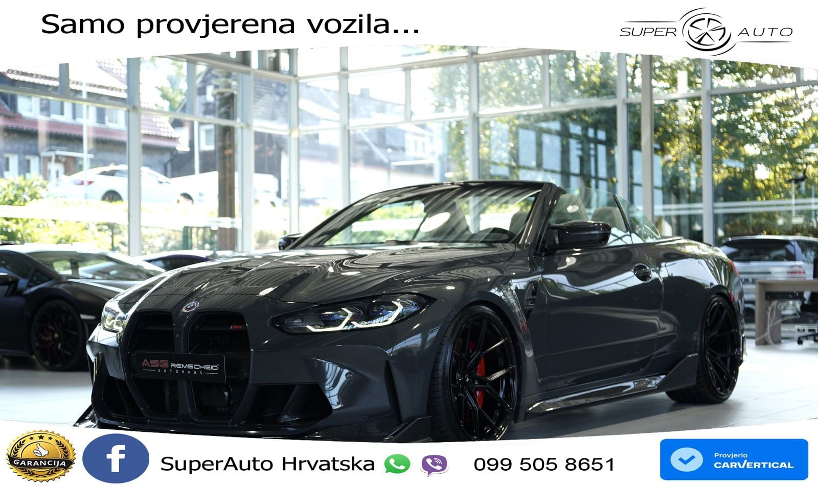 BMW M4 Competition 3.0 (510 KS) Steptronic LED+GR SJED+ACC