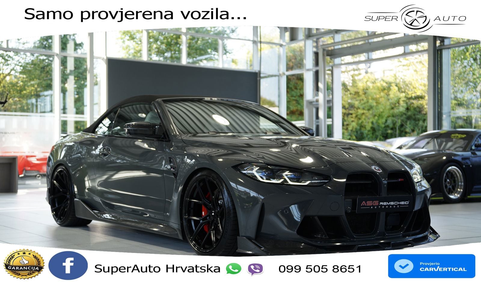 BMW M4 Competition 3.0 (510 KS) Steptronic LED+GR SJED+ACC