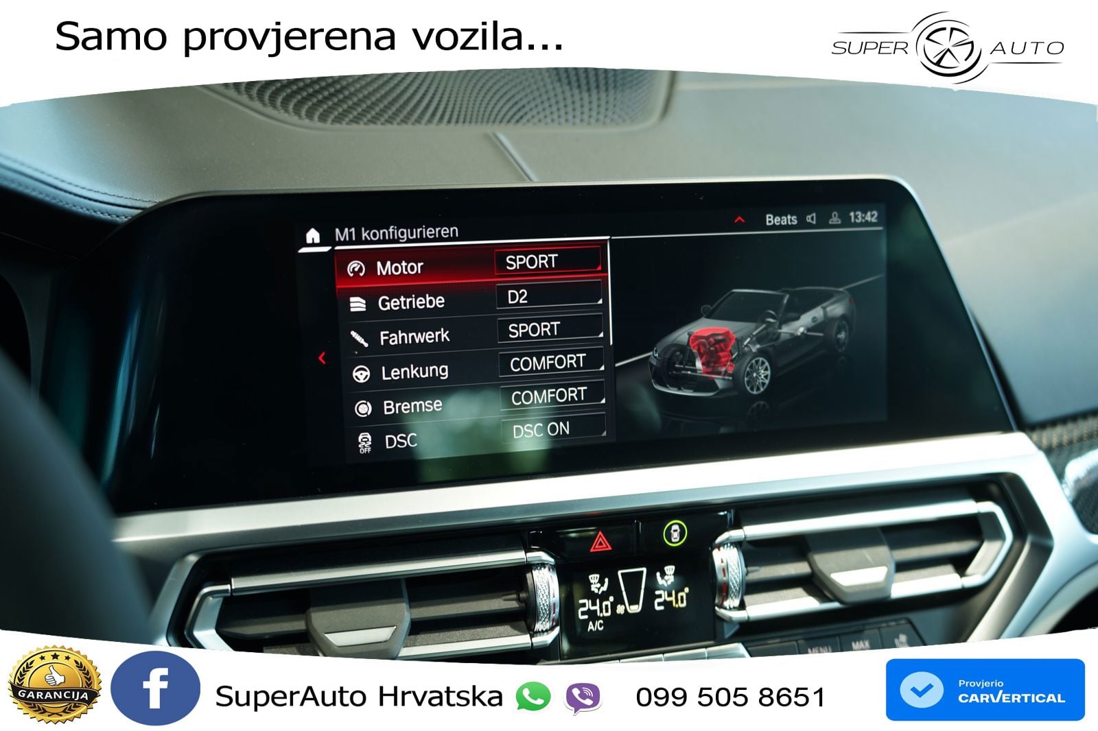 BMW M4 Competition 3.0 (510 KS) Steptronic LED+GR SJED+ACC
