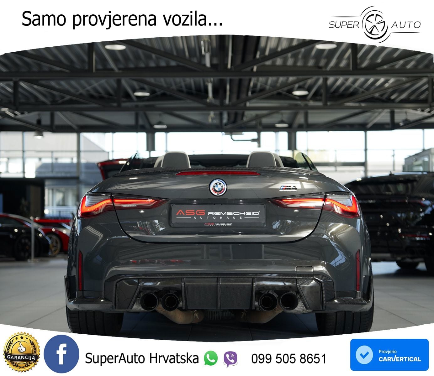 BMW M4 Competition 3.0 (510 KS) Steptronic LED+GR SJED+ACC