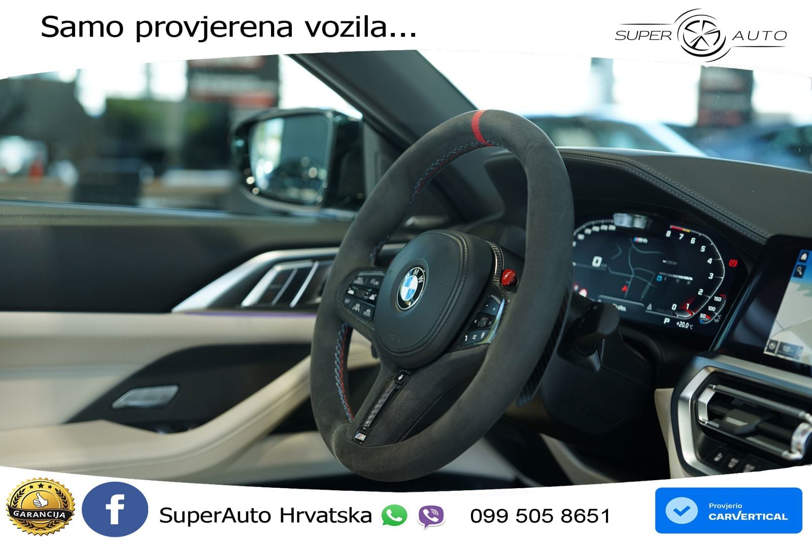 BMW M4 Competition 3.0 (510 KS) Steptronic LED+GR SJED+ACC