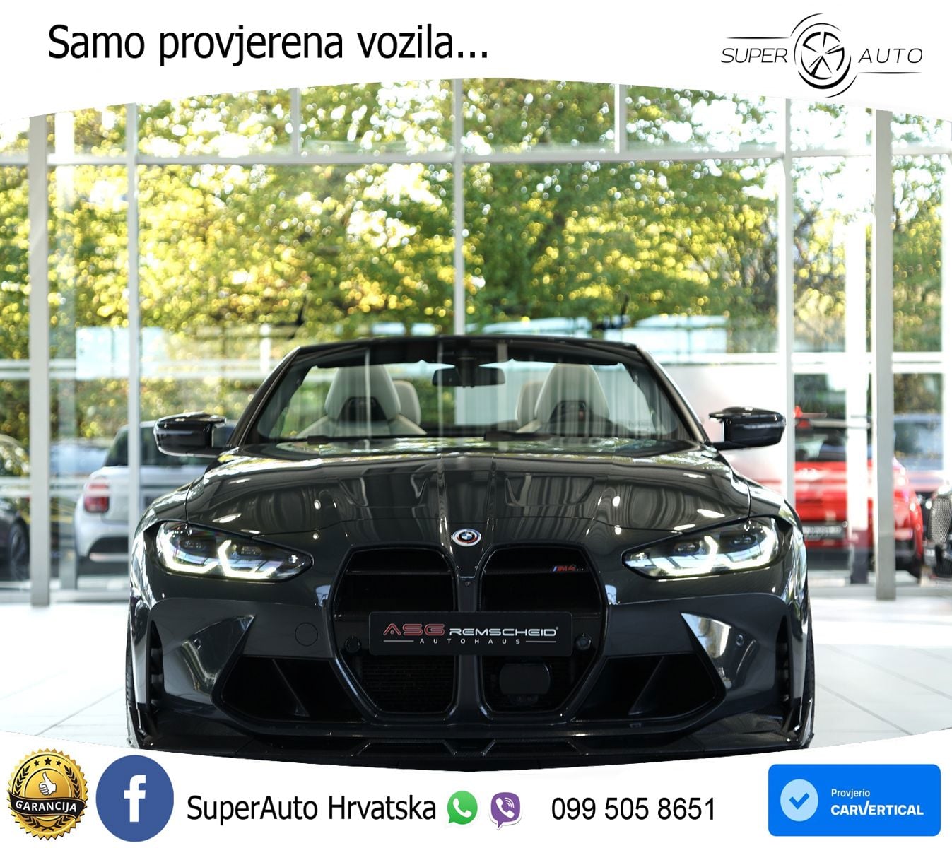 BMW M4 Competition 3.0 (510 KS) Steptronic LED+GR SJED+ACC