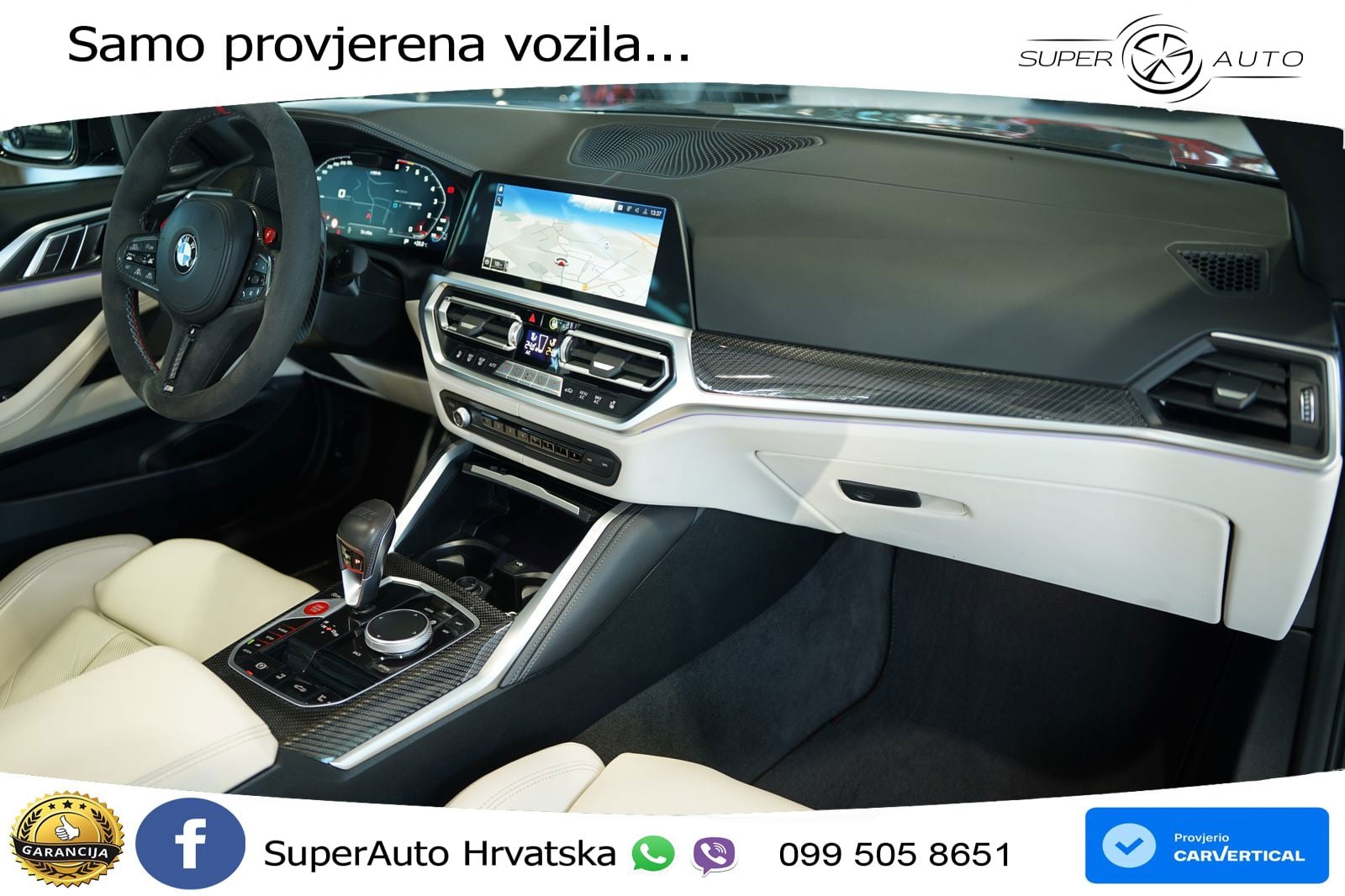 BMW M4 Competition 3.0 (510 KS) Steptronic LED+GR SJED+ACC