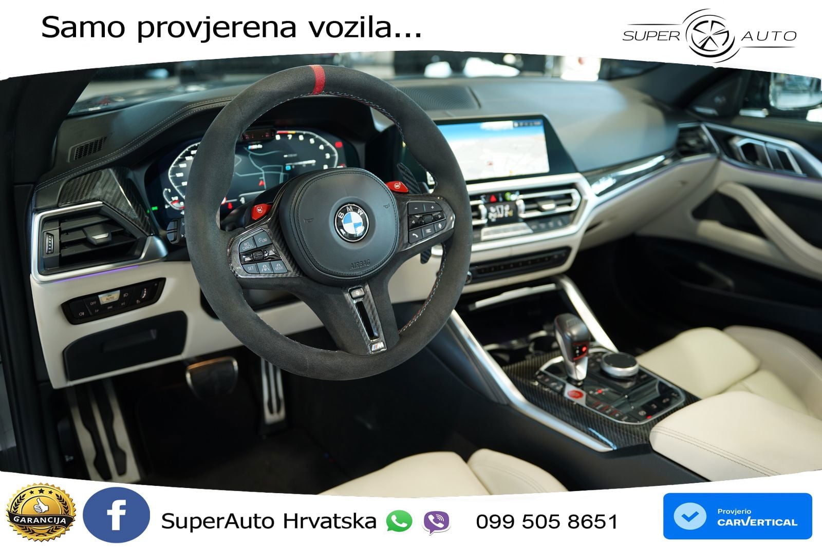 BMW M4 Competition 3.0 (510 KS) Steptronic LED+GR SJED+ACC
