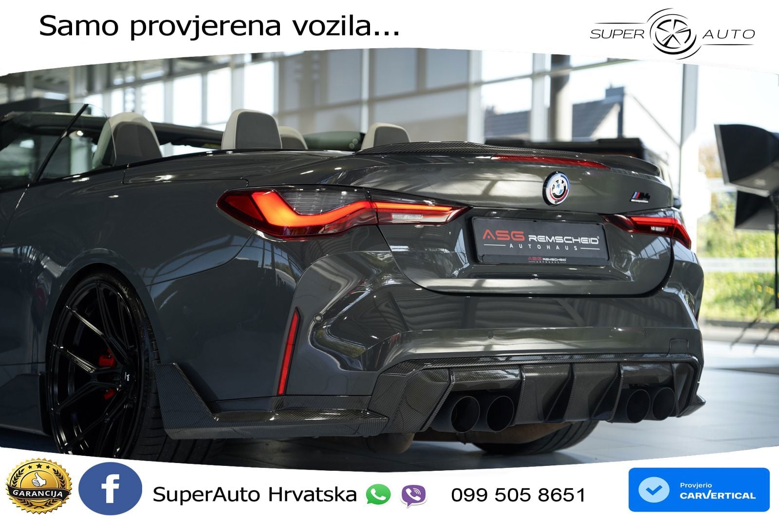 BMW M4 Competition 3.0 (510 KS) Steptronic LED+GR SJED+ACC