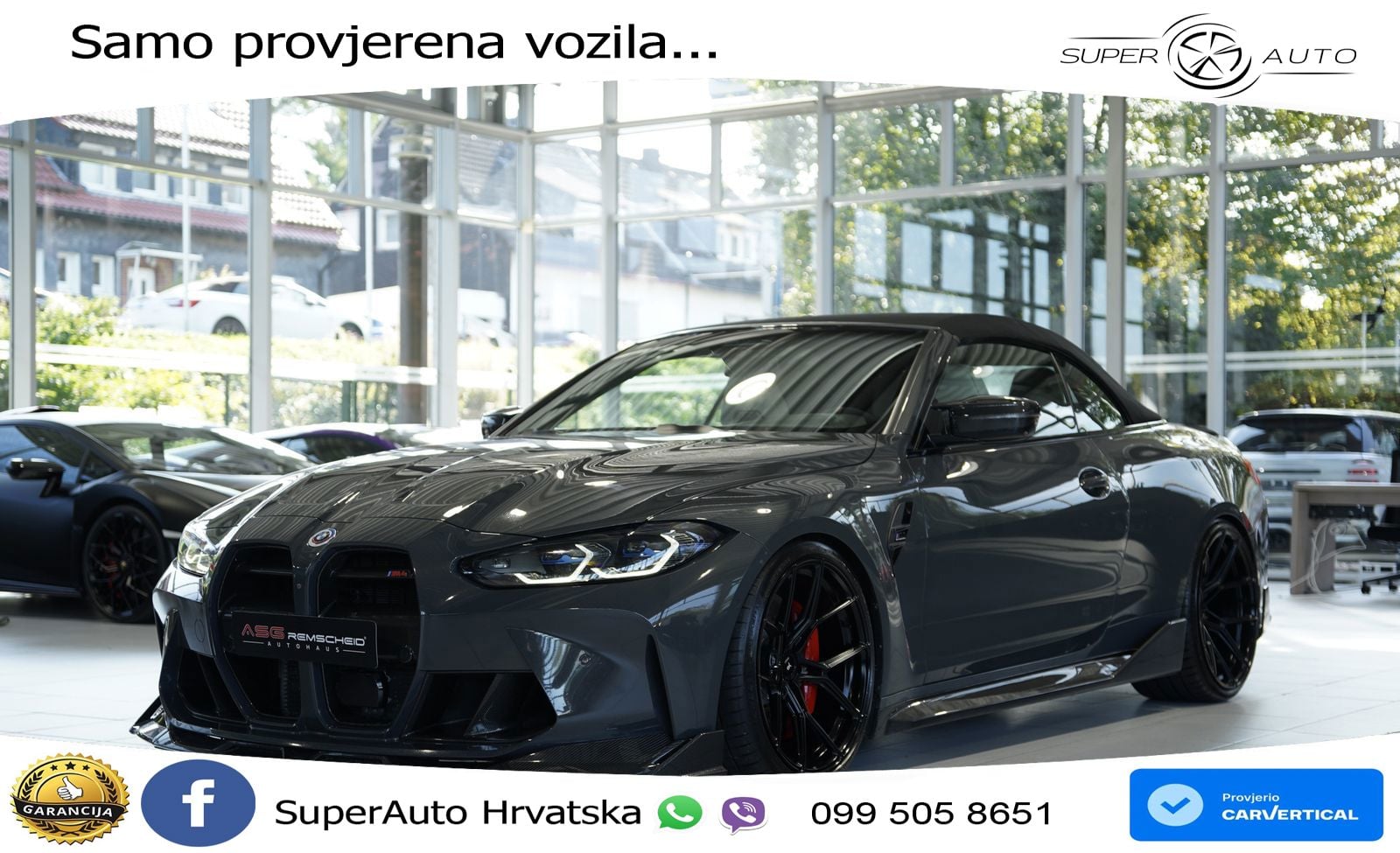 BMW M4 Competition 3.0 (510 KS) Steptronic LED+GR SJED+ACC