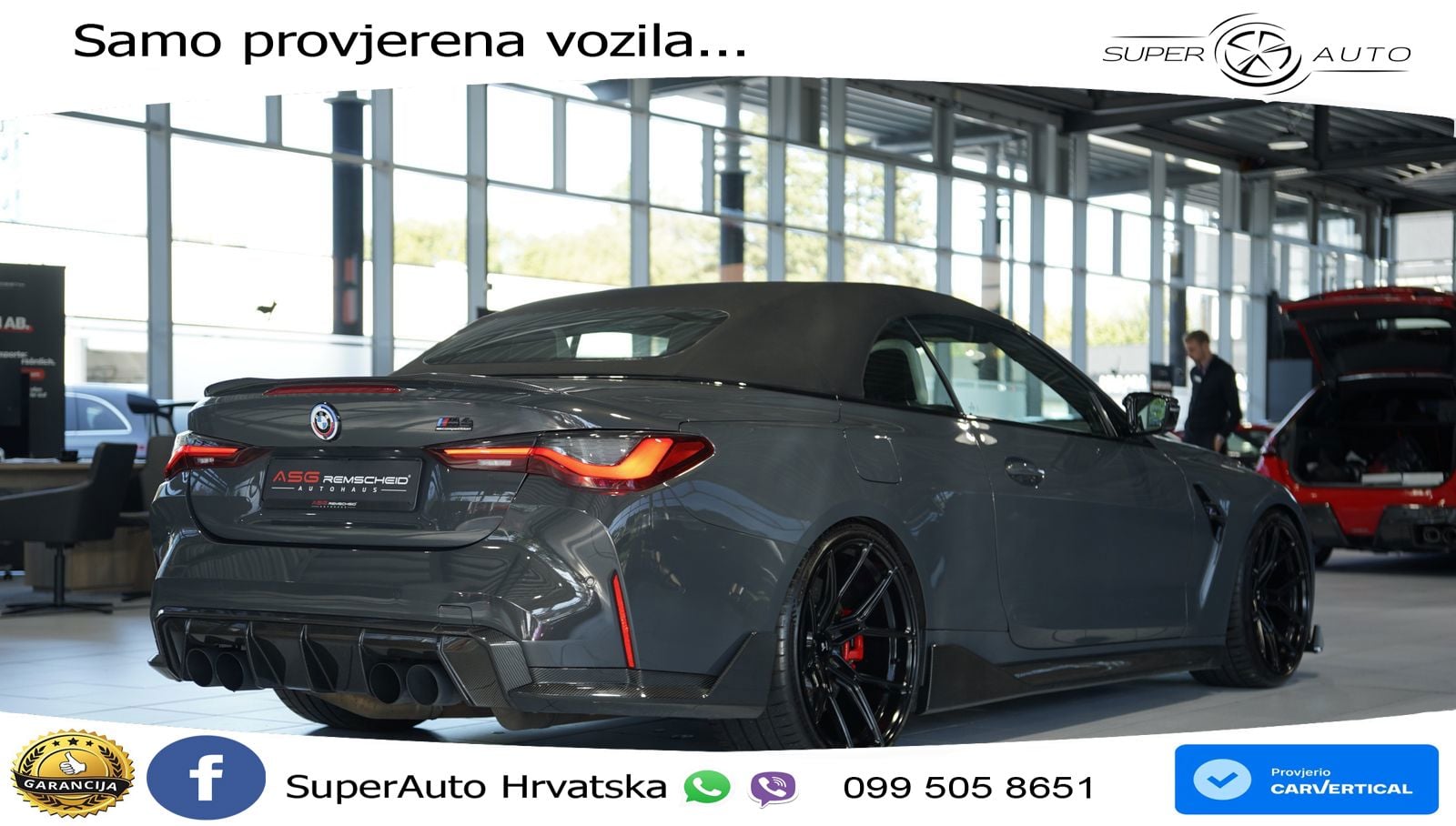 BMW M4 Competition 3.0 (510 KS) Steptronic LED+GR SJED+ACC
