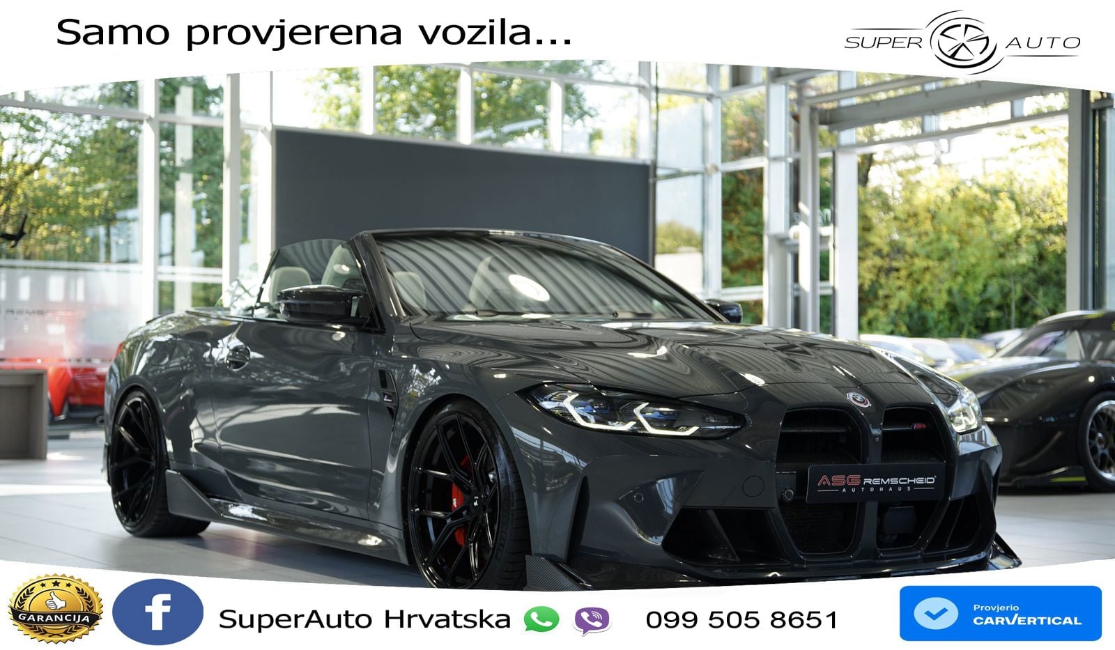 BMW M4 Competition 3.0 (510 KS) Steptronic LED+GR SJED+ACC