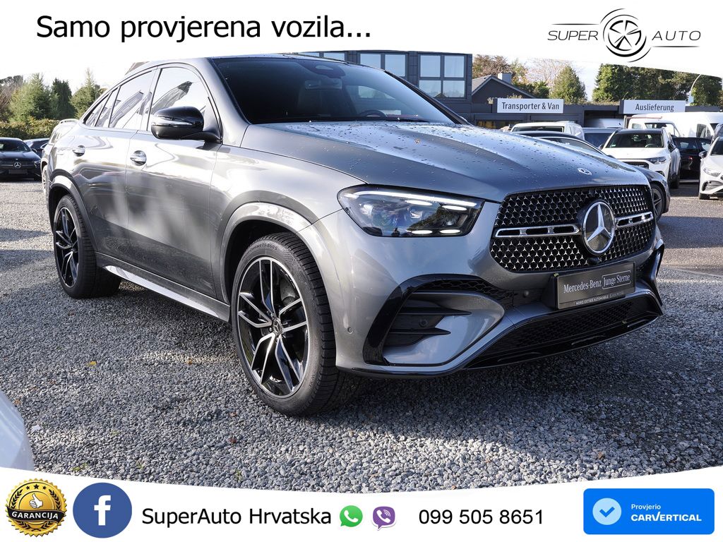 Mercedes GLE Coupe 450d (367 KS) EQ Boost 4MATIC 9G-TRONIC AMG ACC+HEAD+4xGR SJED+360+PANO