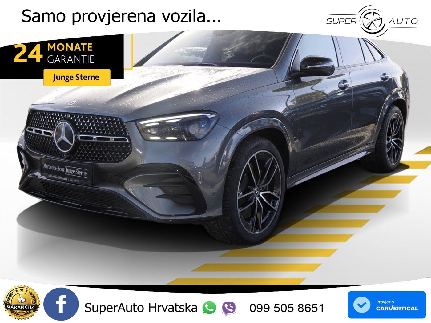 Mercedes GLE Coupe 450d (367 KS) EQ Boost 4MATIC 9G-TRONIC AMG ACC+HEAD+4xGR SJED+360+PANO