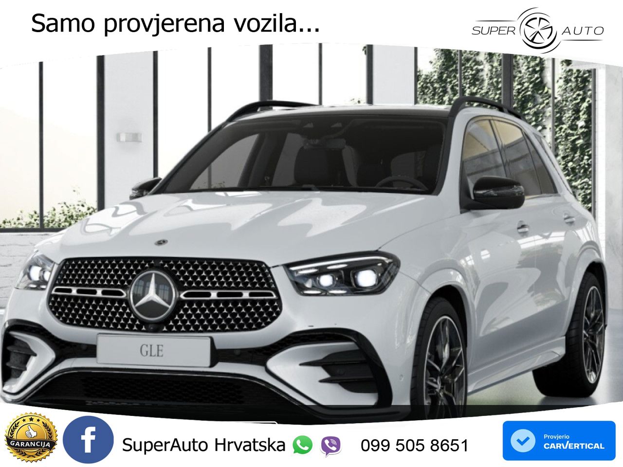 Mercedes GLE 300d (269 KS) EQ Boost 4MATIC 9G-TRONIC AMG LED+GR SJED+ACC