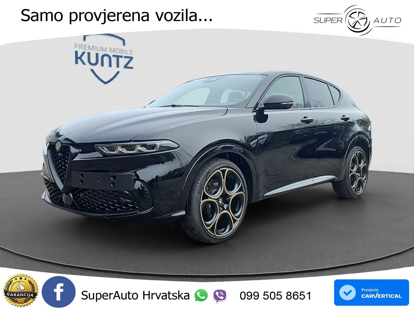 Alfa Romeo Tonale 1.5 VGT (160 KS) 48V-Hybrid TCT LED+GR SJED+ACC