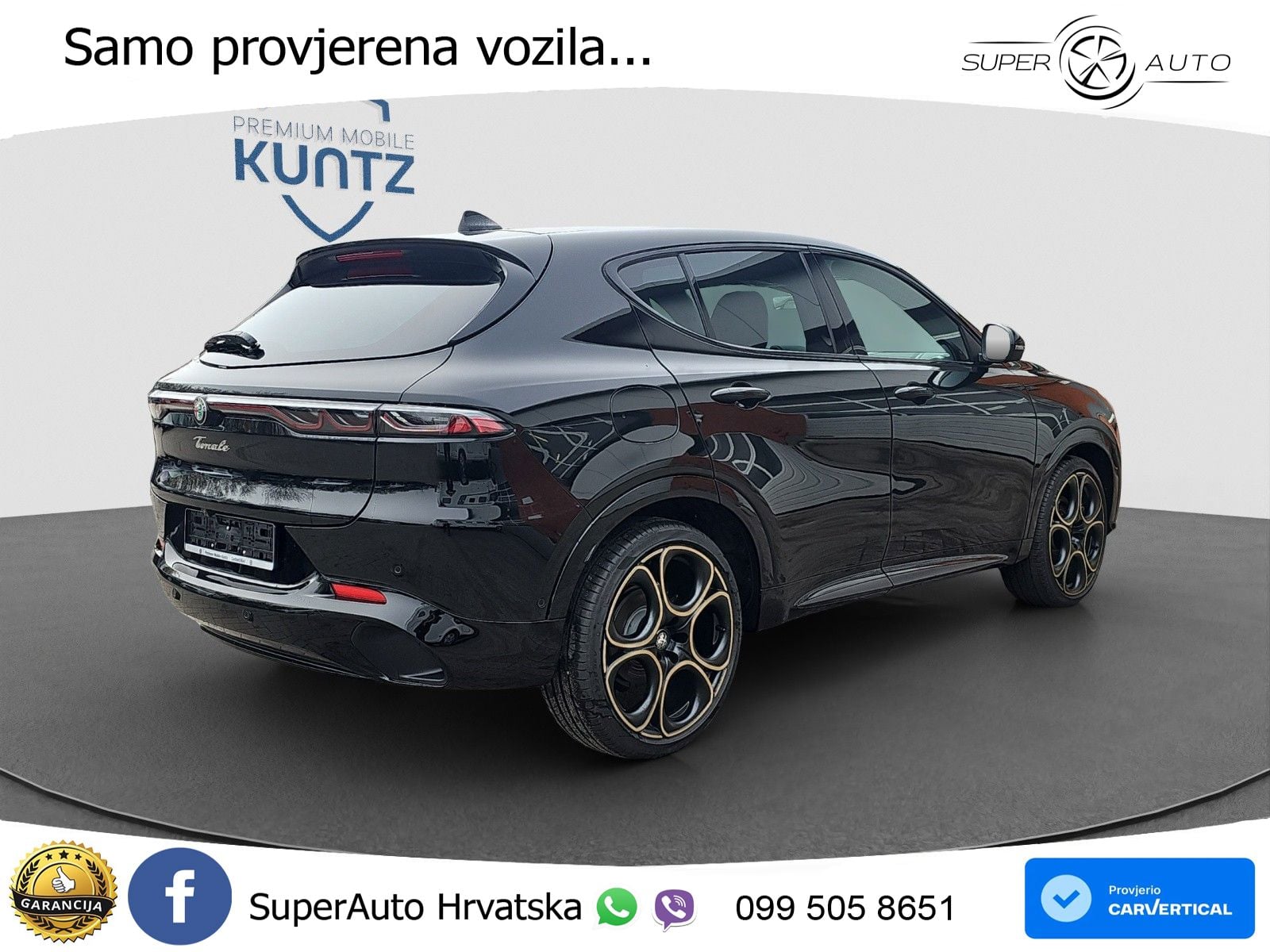 Alfa Romeo Tonale 1.5 VGT (160 KS) 48V-Hybrid TCT LED+GR SJED+ACC