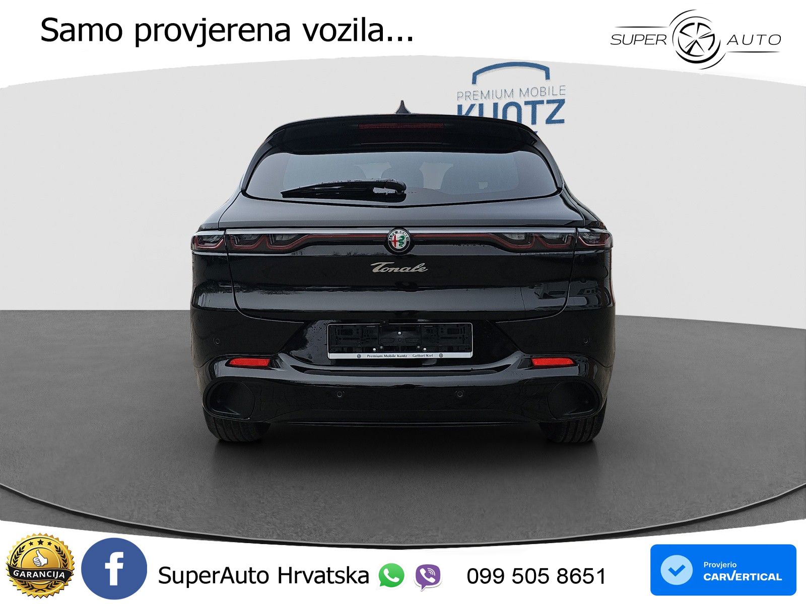 Alfa Romeo Tonale 1.5 VGT (160 KS) 48V-Hybrid TCT LED+GR SJED+ACC