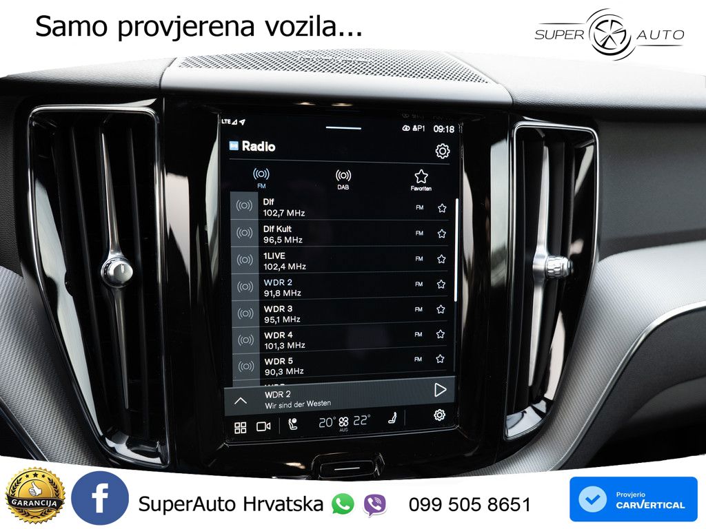 Volvo XC60 B4 Diesel FWD Geartronic LED+GR SJED+ACC