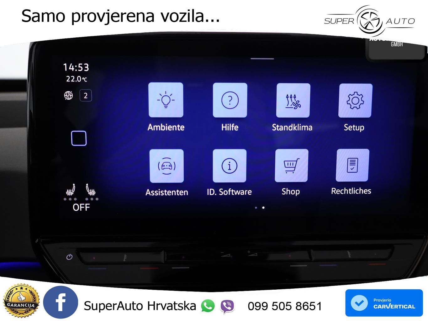 Volkswagen ID.3 Pro 62 kWh (204 KS) LED+GR SJED+ACC