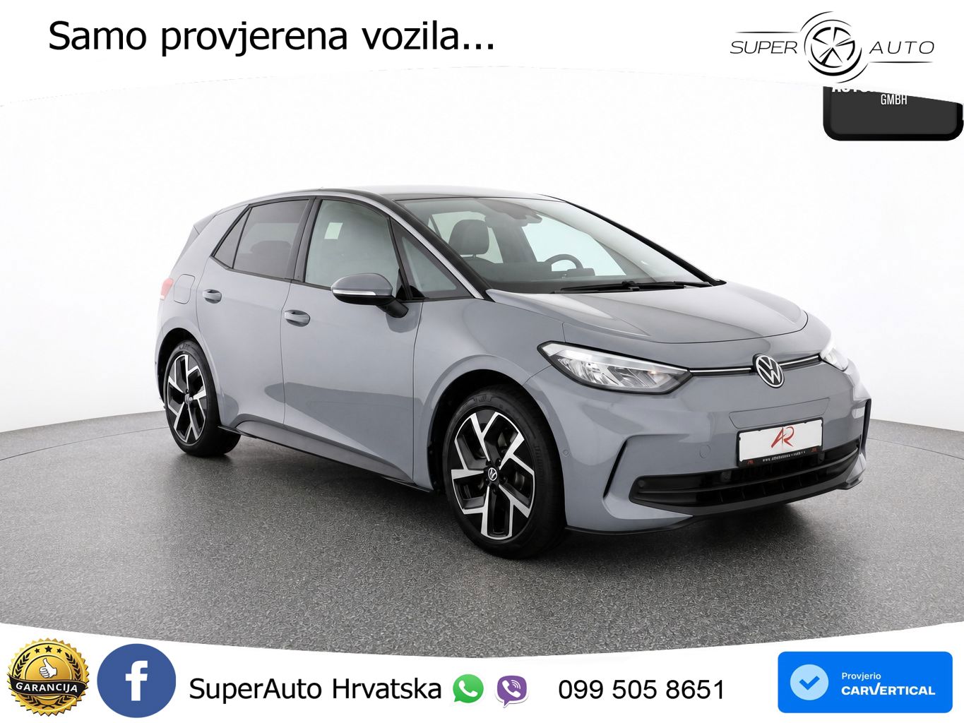 Volkswagen ID.3 Pro 62 kWh (204 KS) LED+GR SJED+ACC