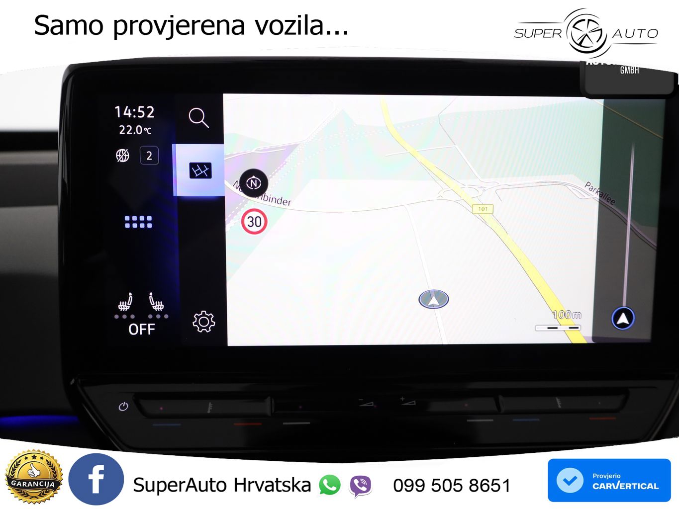 Volkswagen ID.3 Pro 62 kWh (204 KS) LED+GR SJED+ACC