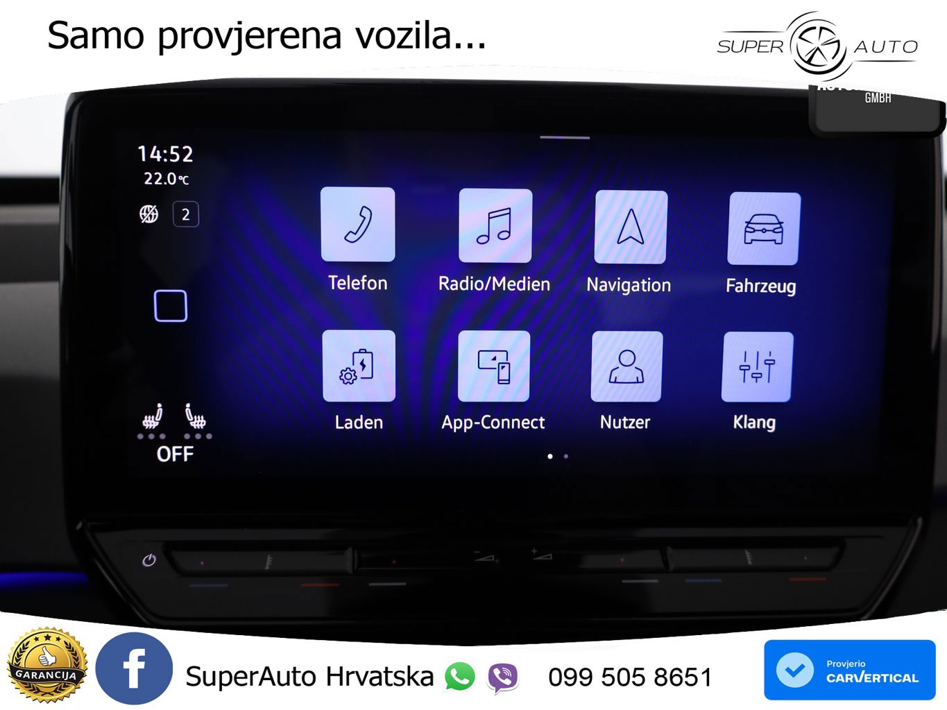 Volkswagen ID.3 Pro 62 kWh (204 KS) LED+GR SJED+ACC