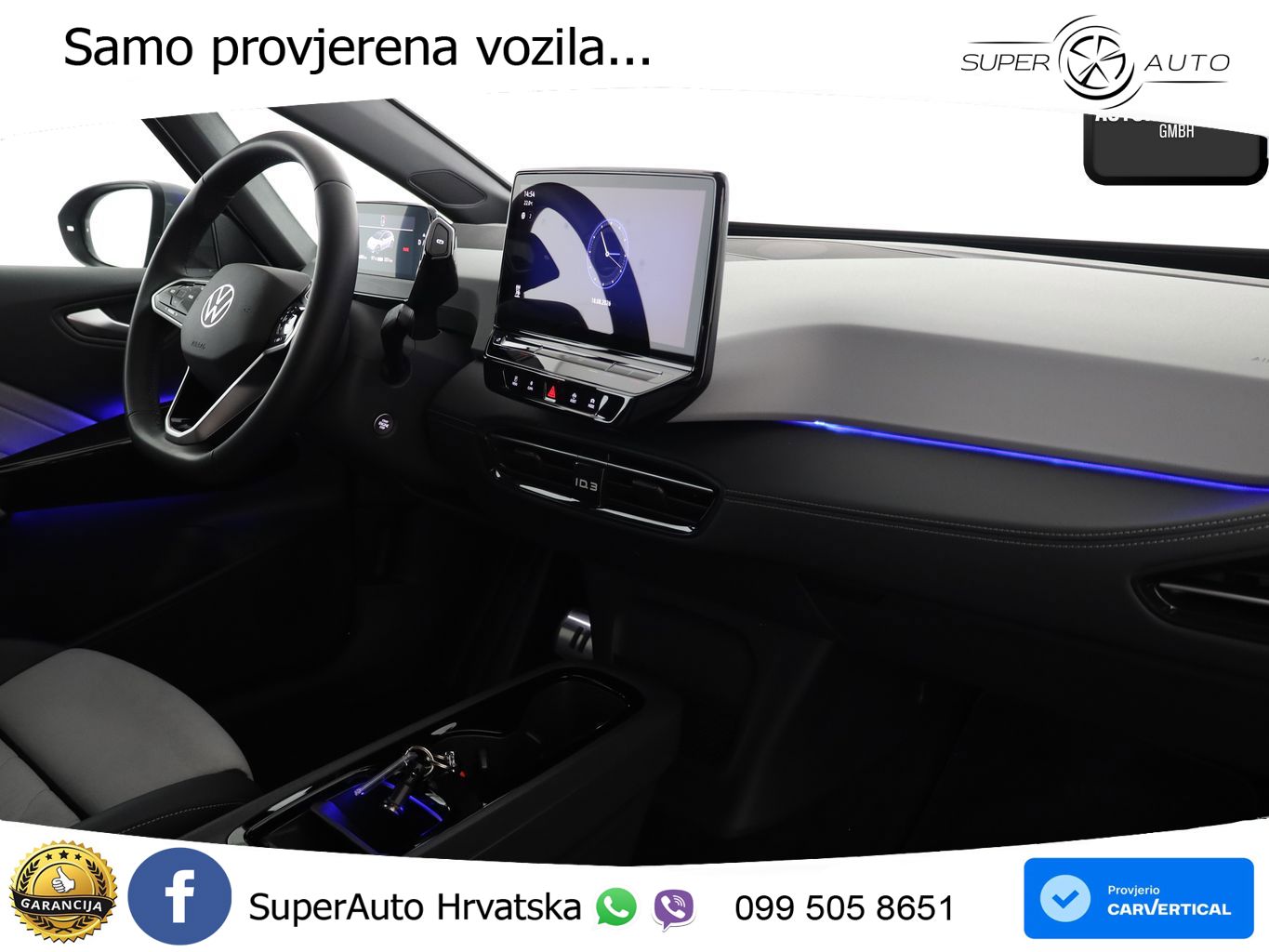 Volkswagen ID.3 Pro 62 kWh (204 KS) LED+GR SJED+ACC