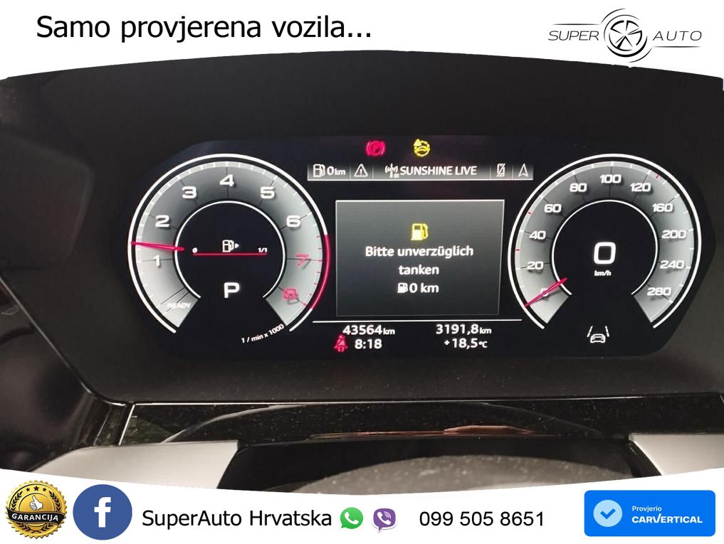 Audi A3 35 TFSI (150 KS) S tronic LED+GR SJED+ACC