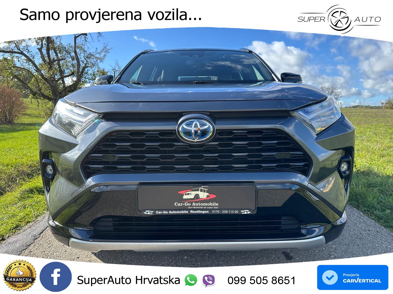 Toyota RAV4 2.5 (218 KS) Hybrid eCVT LED+GR SJED+ACC