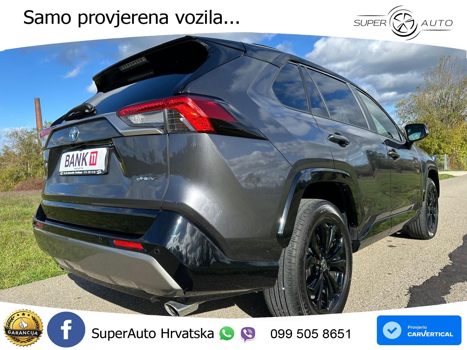Toyota RAV4 2.5 (218 KS) Hybrid eCVT LED+GR SJED+ACC