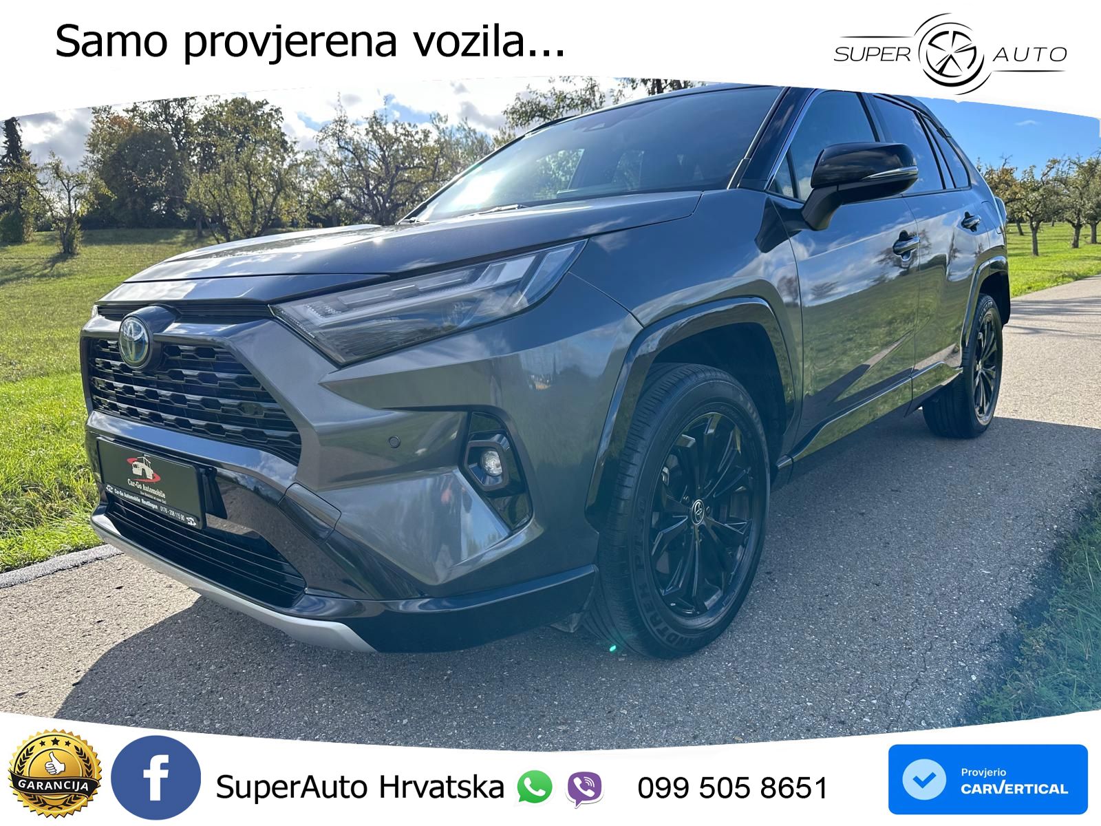 Toyota RAV4 2.5 (218 KS) Hybrid eCVT LED+GR SJED+ACC