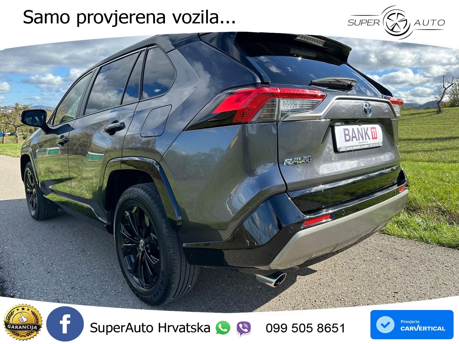 Toyota RAV4 2.5 (218 KS) Hybrid eCVT LED+GR SJED+ACC