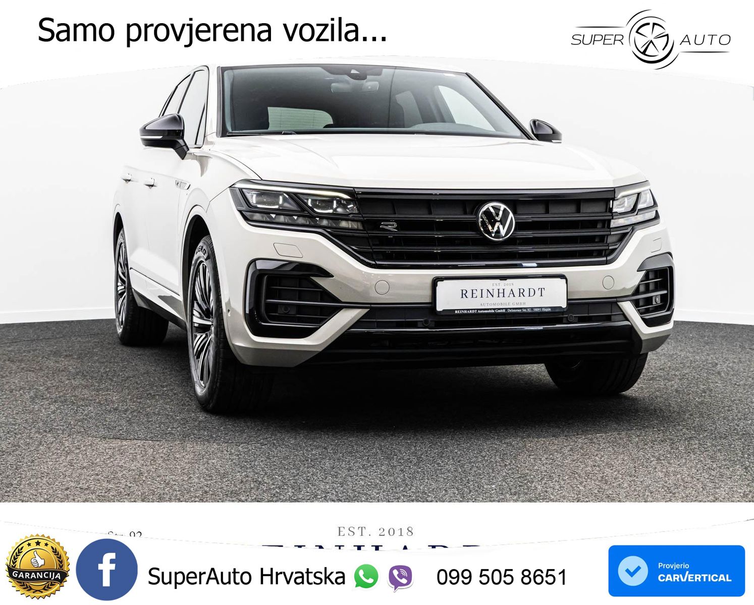 Volkswagen Touareg 3.0 V6 TDI (286 KS) 4MOTION Tiptronic R-Line LED+GR SJED+ACC