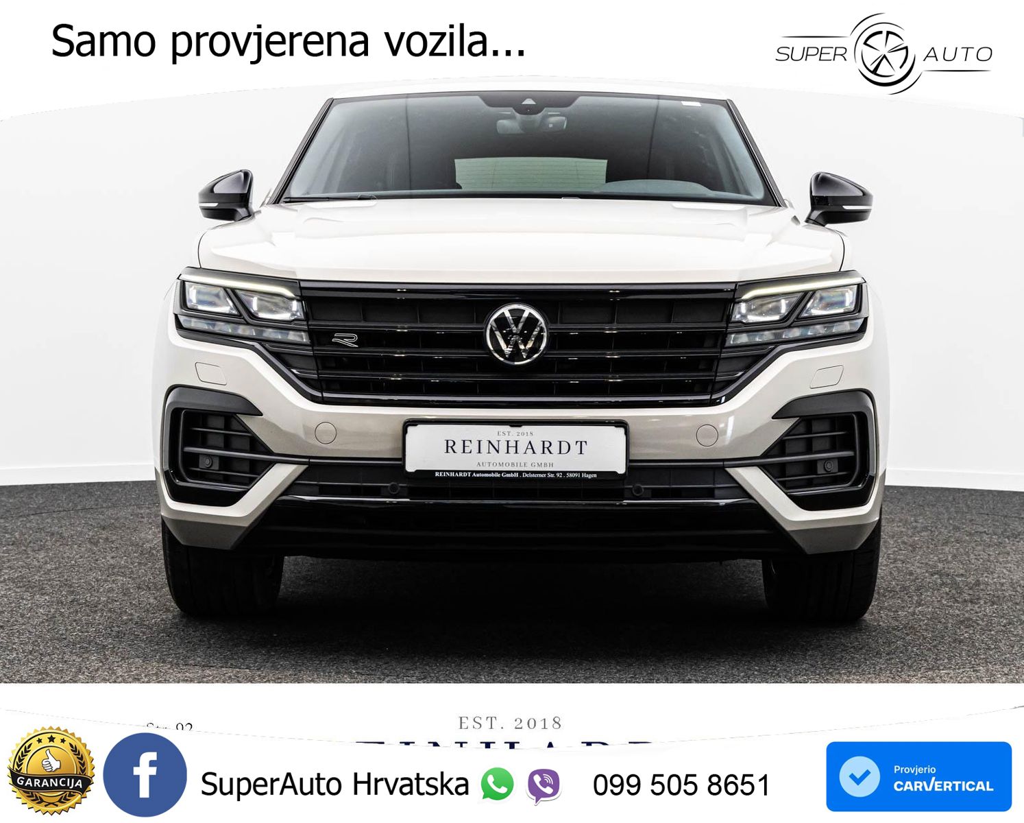 Volkswagen Touareg 3.0 V6 TDI (286 KS) 4MOTION Tiptronic R-Line LED+GR SJED+ACC