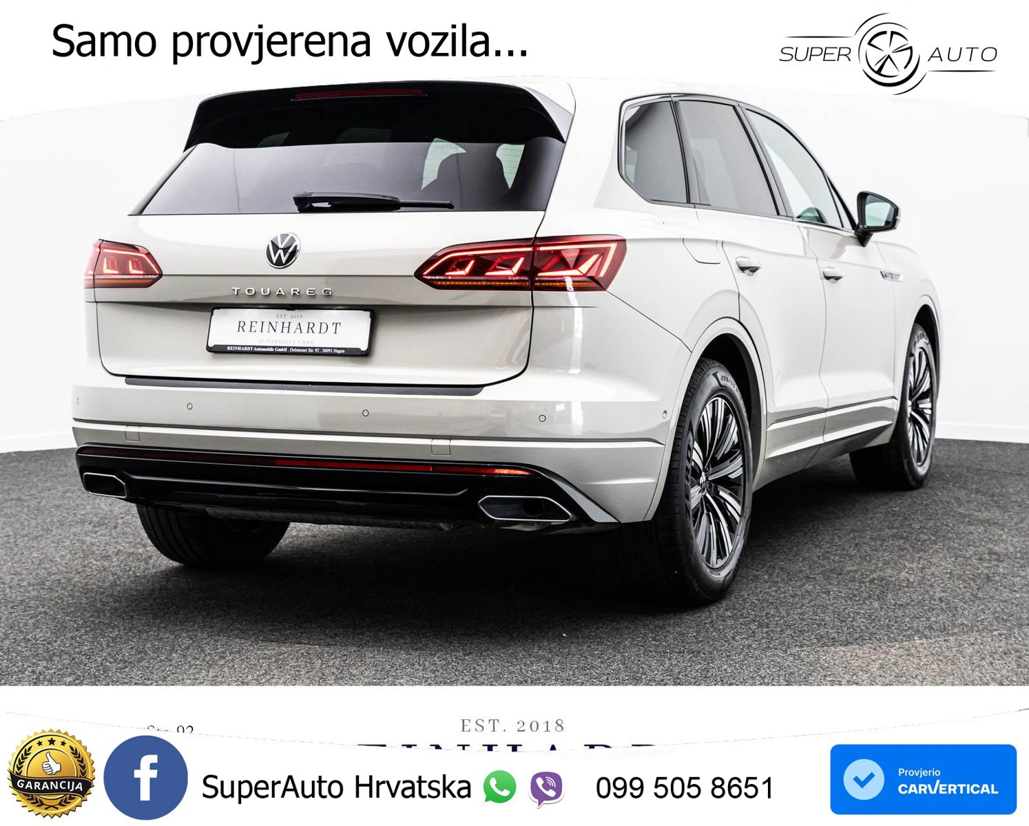 Volkswagen Touareg 3.0 V6 TDI (286 KS) 4MOTION Tiptronic R-Line LED+GR SJED+ACC