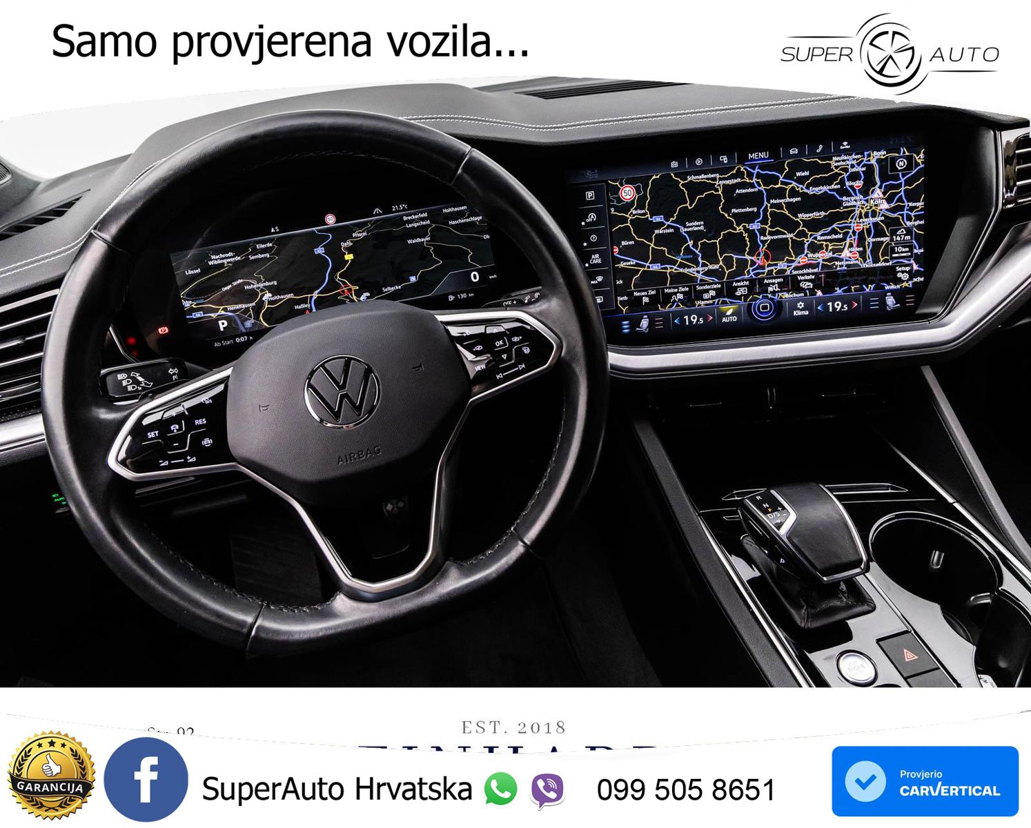 Volkswagen Touareg 3.0 V6 TDI (286 KS) 4MOTION Tiptronic R-Line LED+GR SJED+ACC