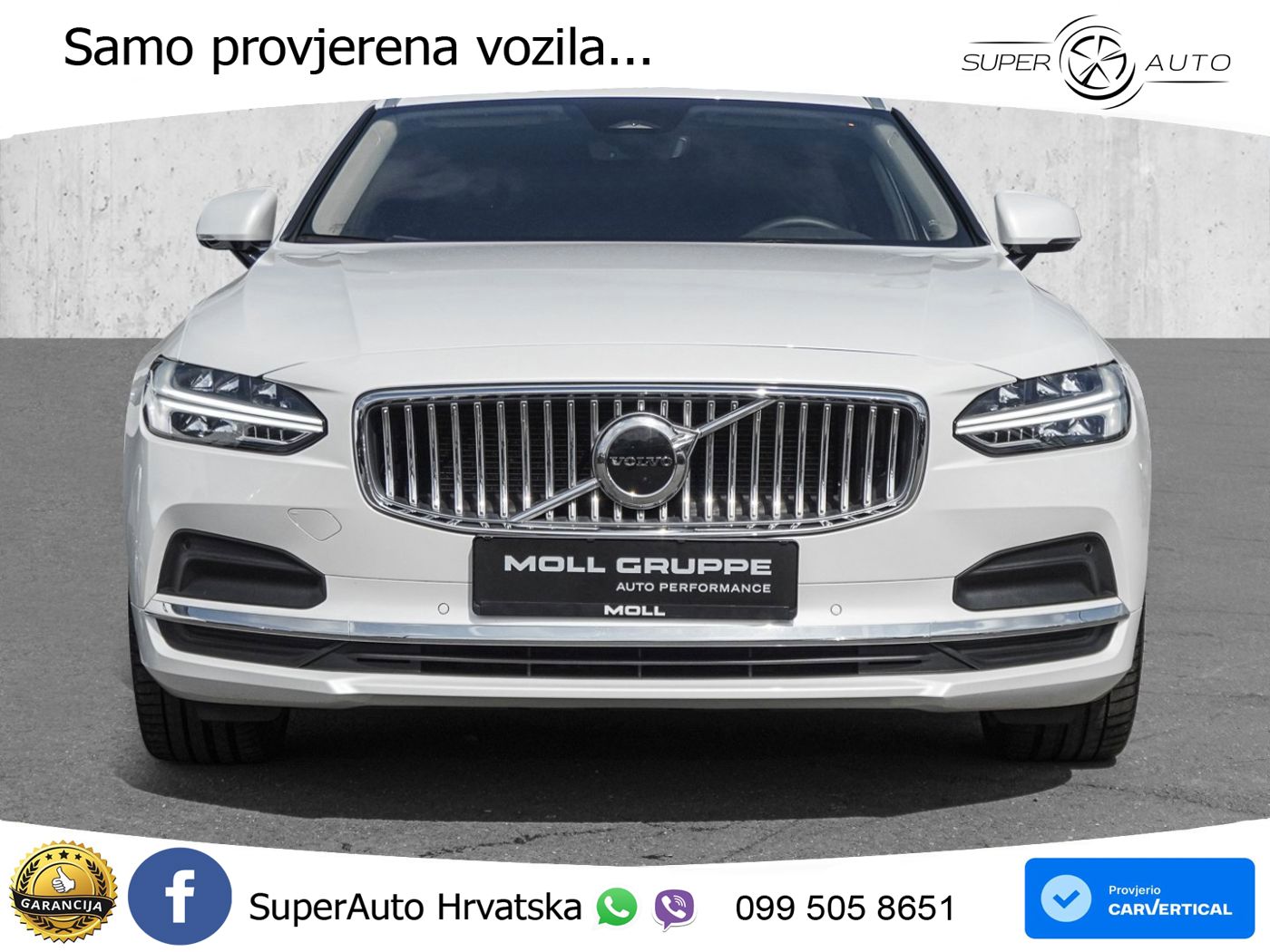 Volvo V90 2.0 B4 Automatic LED+GR SJED+ACC