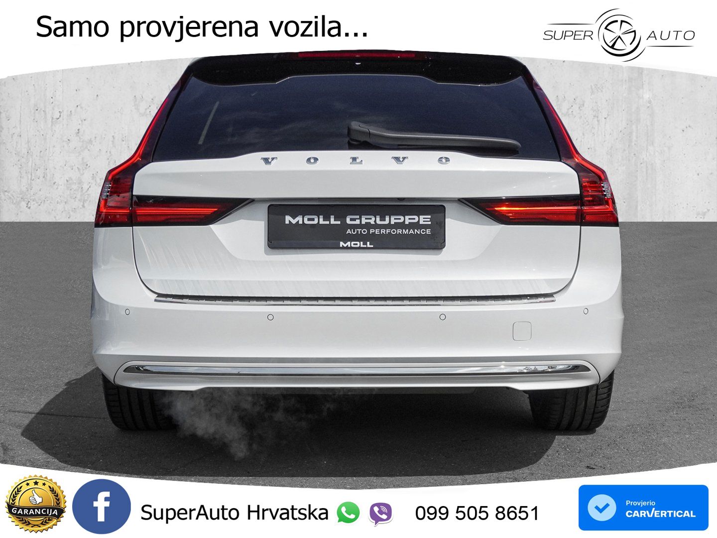 Volvo V90 2.0 B4 Automatic LED+GR SJED+ACC