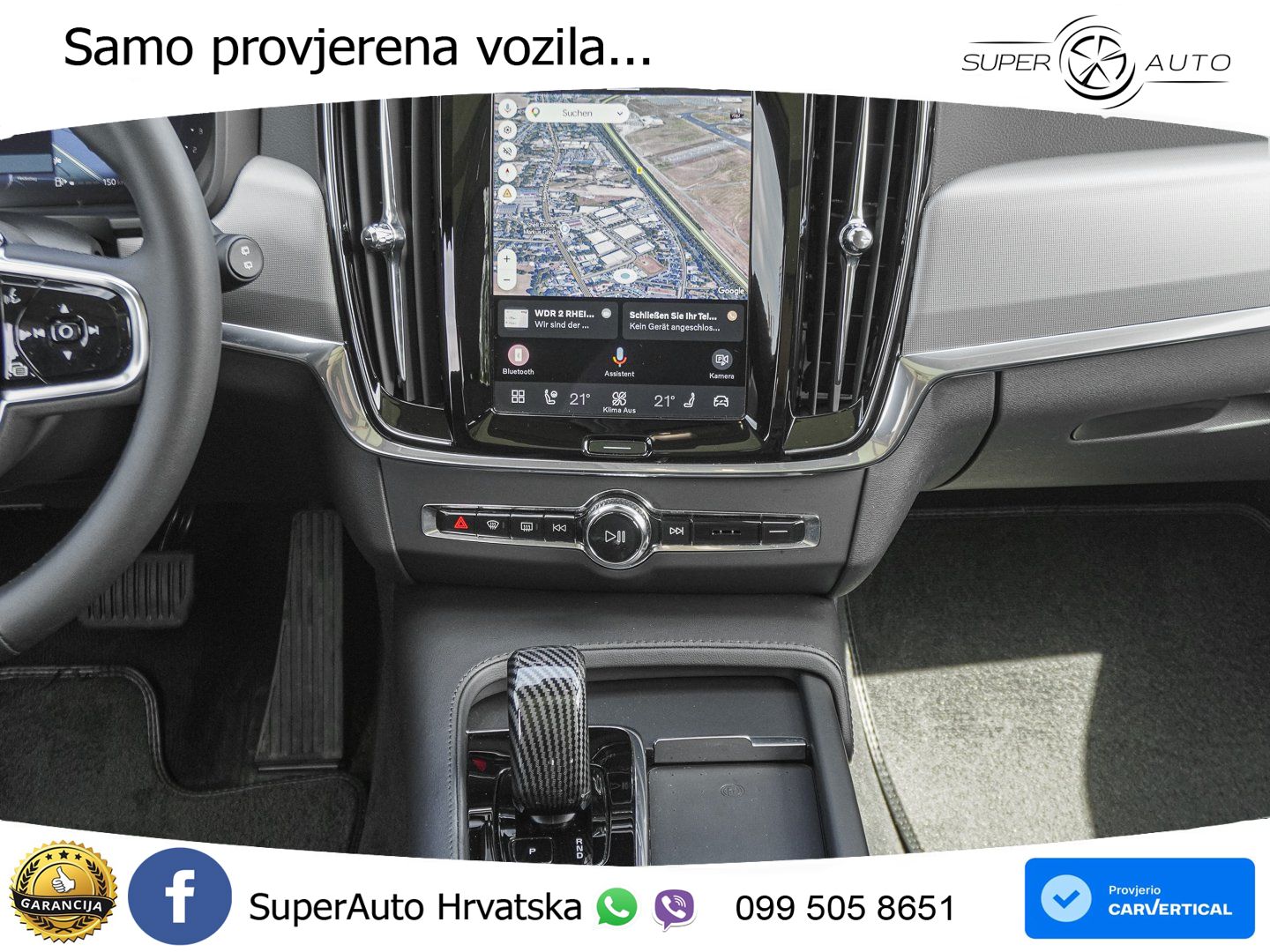 Volvo V90 2.0 B4 Automatic LED+GR SJED+ACC