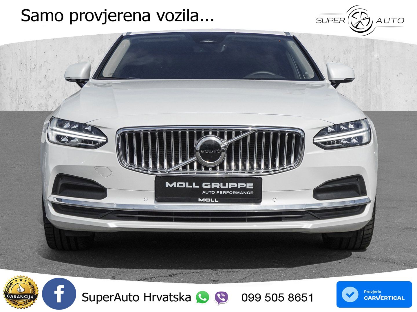 Volvo V90 2.0 B4 Automatic LED+GR SJED+ACC