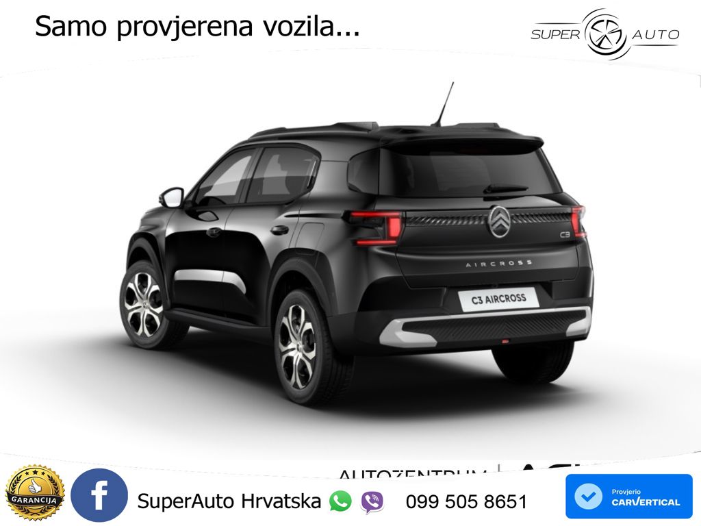 Citroen C3 Aircross 1.2 PureTech (101 KS) PLUS