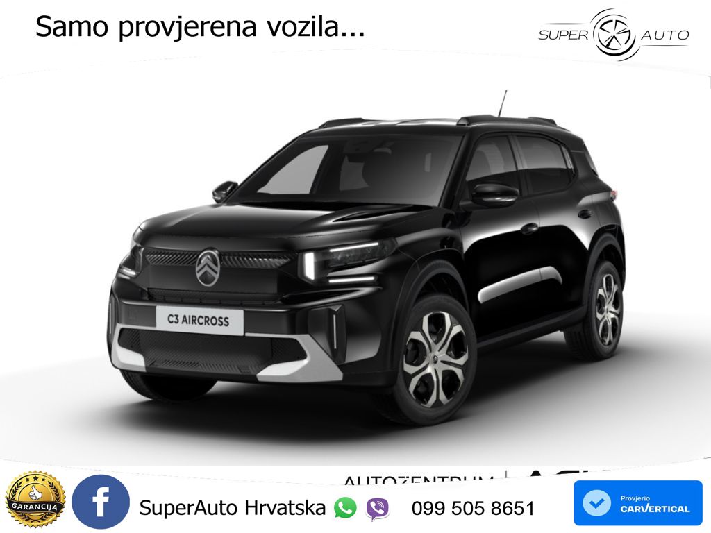 Citroen C3 Aircross 1.2 PureTech (101 KS) PLUS