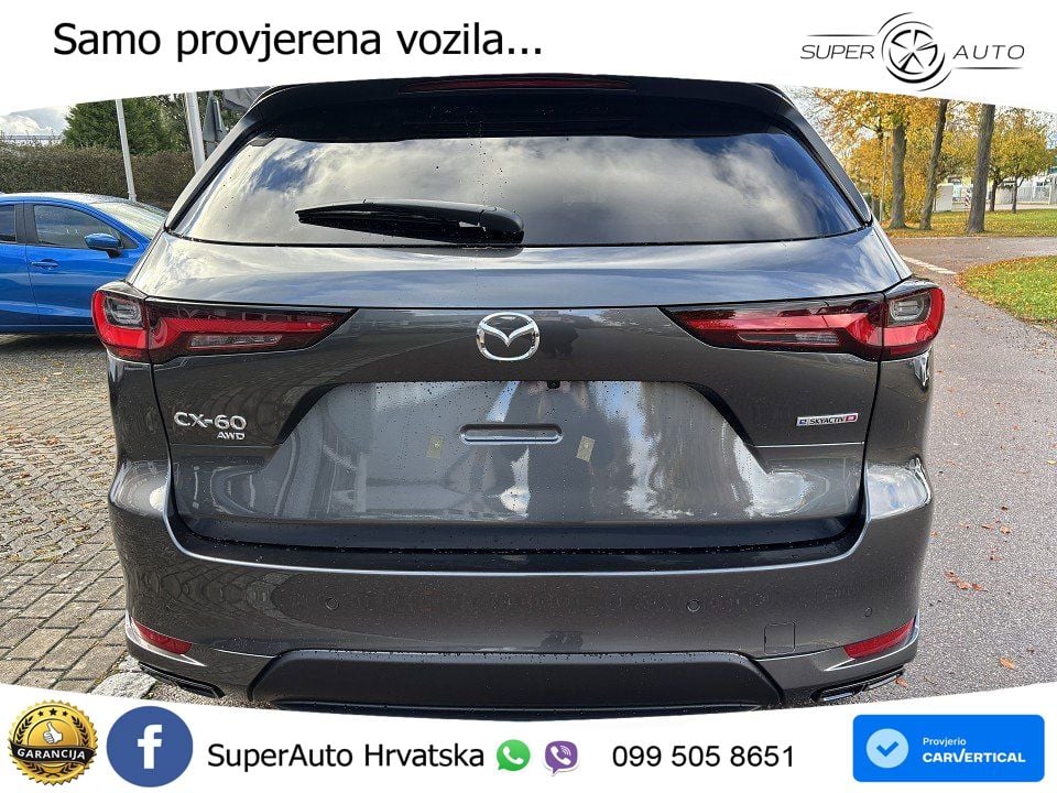 Mazda CX-60 3.3 e-Skyactiv D (254 KS) AWD Automatic MATRIX+GR SJED+KAM